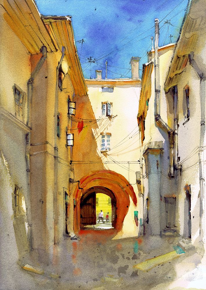 Streetscapes art print by Samira Yanushkova for $57.95 CAD