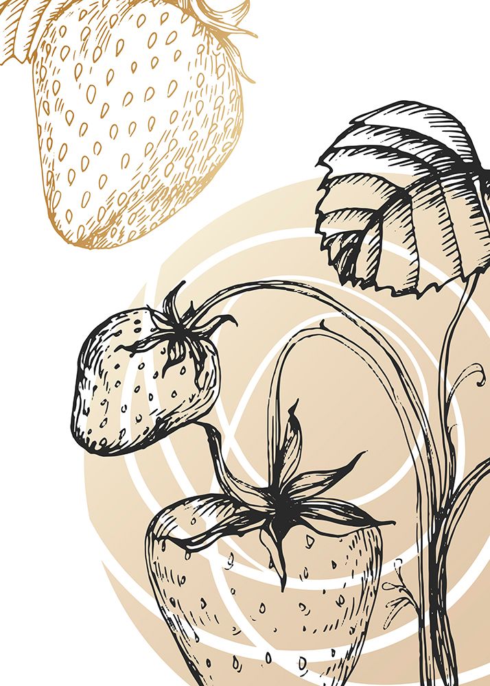 Strawberry art print by AcantStudio for $57.95 CAD
