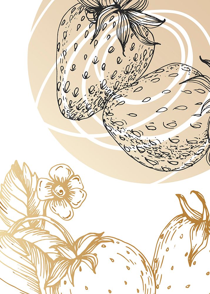 Strawberry art print by AcantStudio for $57.95 CAD