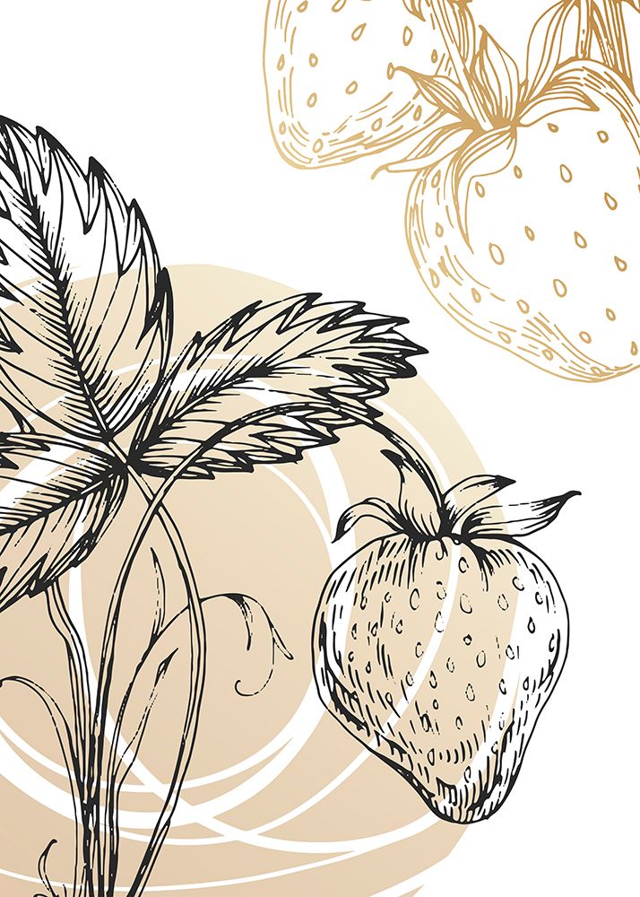 Strawberry art print by AcantStudio for $57.95 CAD