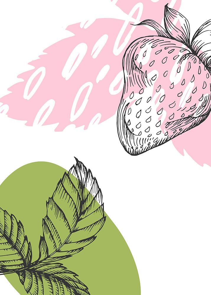 Strawberry art print by AcantStudio for $57.95 CAD