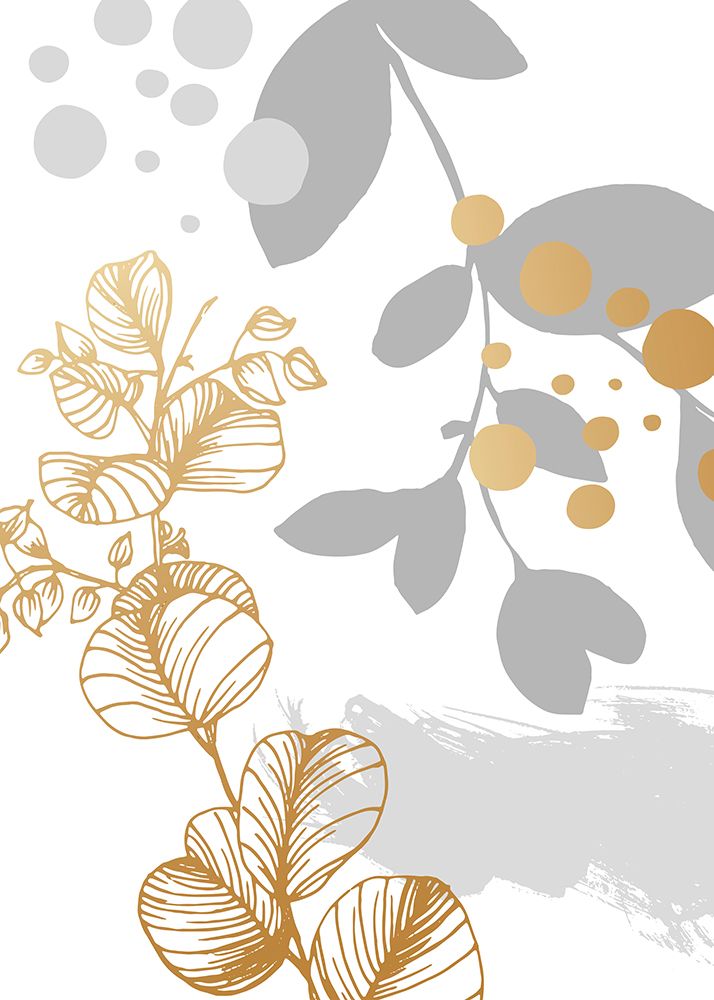 Eucalyptus flowers minimal art art print by AcantStudio for $57.95 CAD