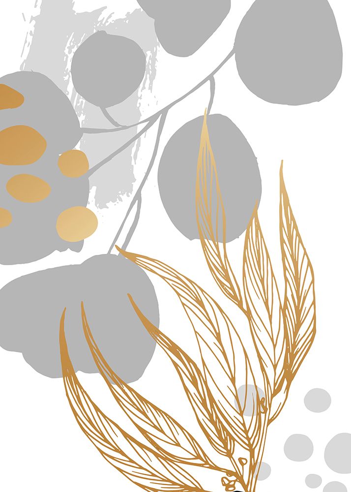 Eucalyptus flowers minimal art art print by AcantStudio for $57.95 CAD