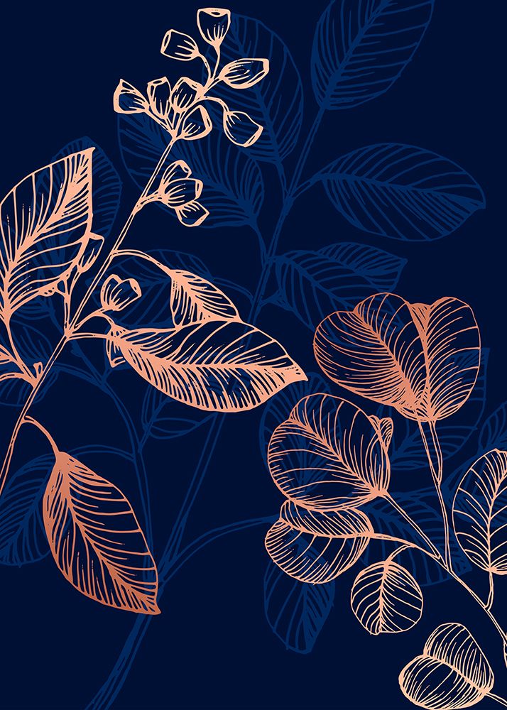 Eucalyptus flowers minimal art art print by AcantStudio for $57.95 CAD