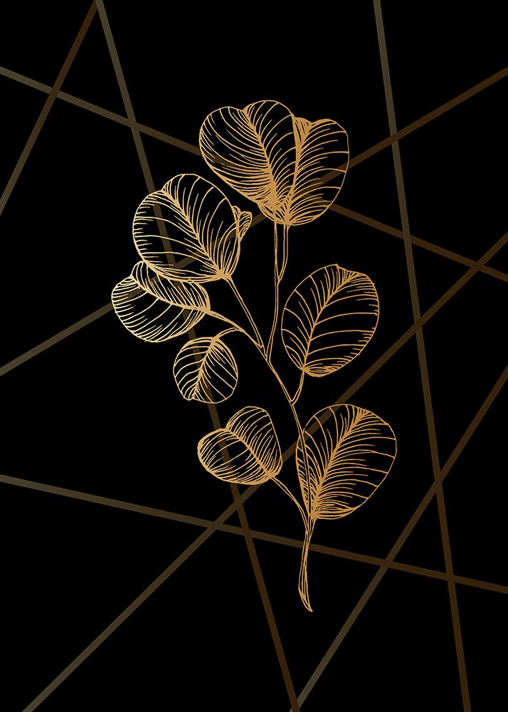 Eucalyptus flowers minimal art art print by AcantStudio for $57.95 CAD