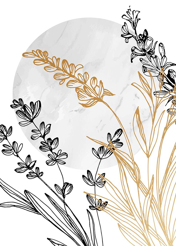 Lavender flowers art print by AcantStudio for $57.95 CAD