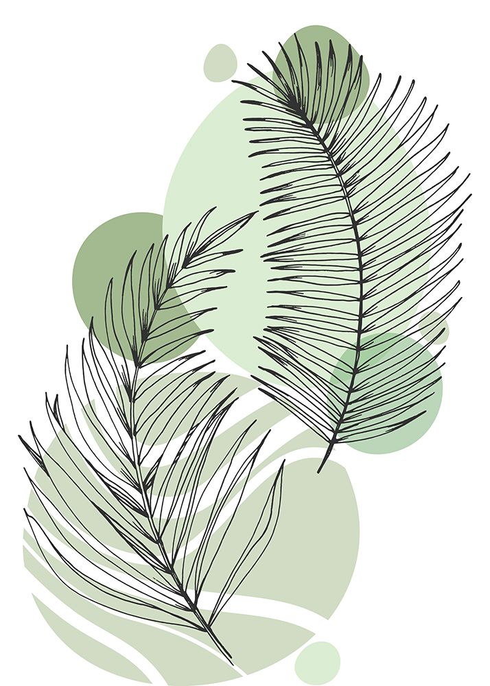 Tropical flowers exotic plants art print by AcantStudio for $57.95 CAD