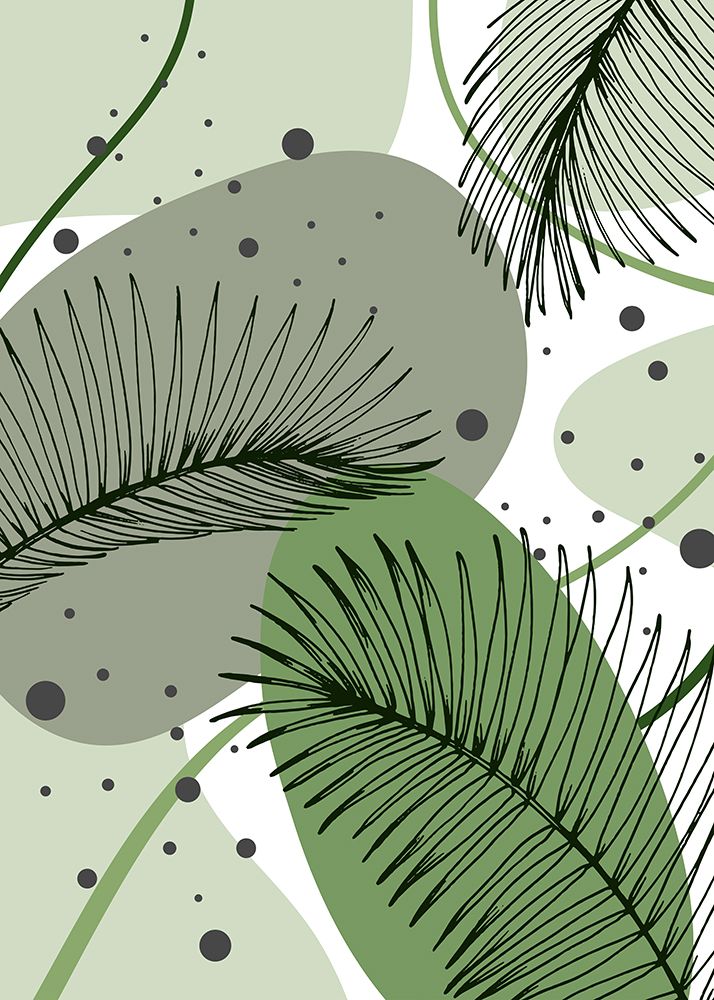 Tropical flowers exotic plants art print by AcantStudio for $57.95 CAD