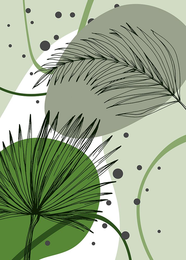Tropical flowers exotic plants art print by AcantStudio for $57.95 CAD