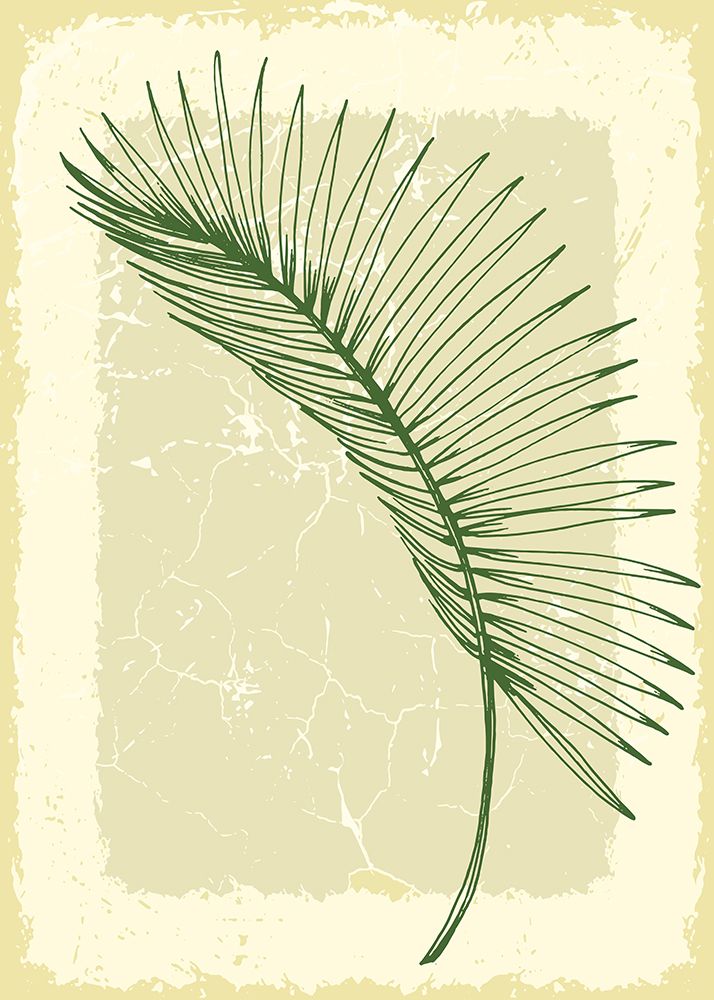 Palm leaves exotic plants art print by AcantStudio for $57.95 CAD