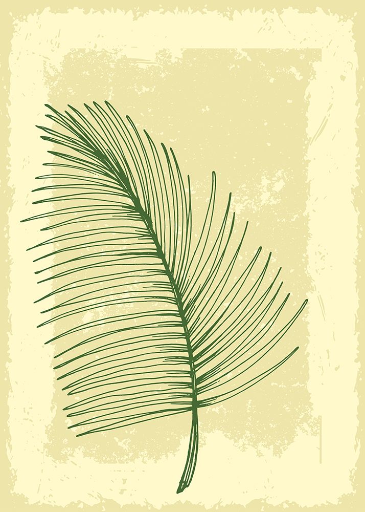 Palm leaves exotic plants art print by AcantStudio for $57.95 CAD