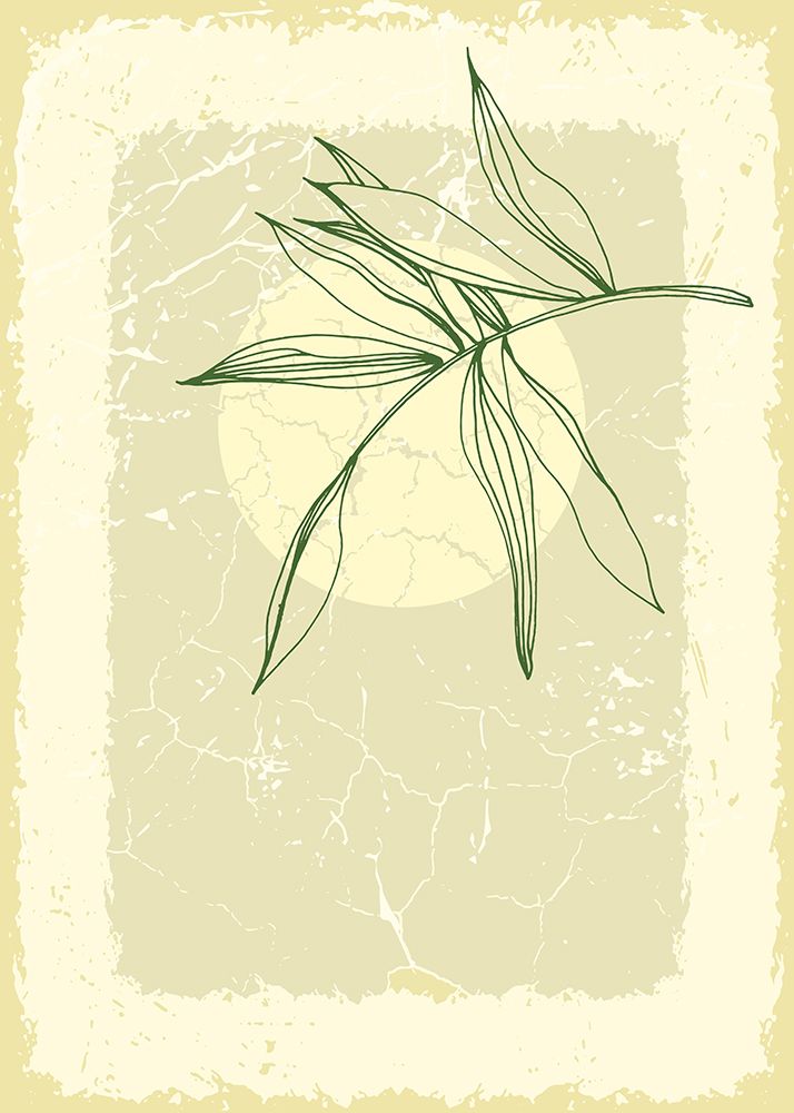 Palm leaves exotic plants art print by AcantStudio for $57.95 CAD