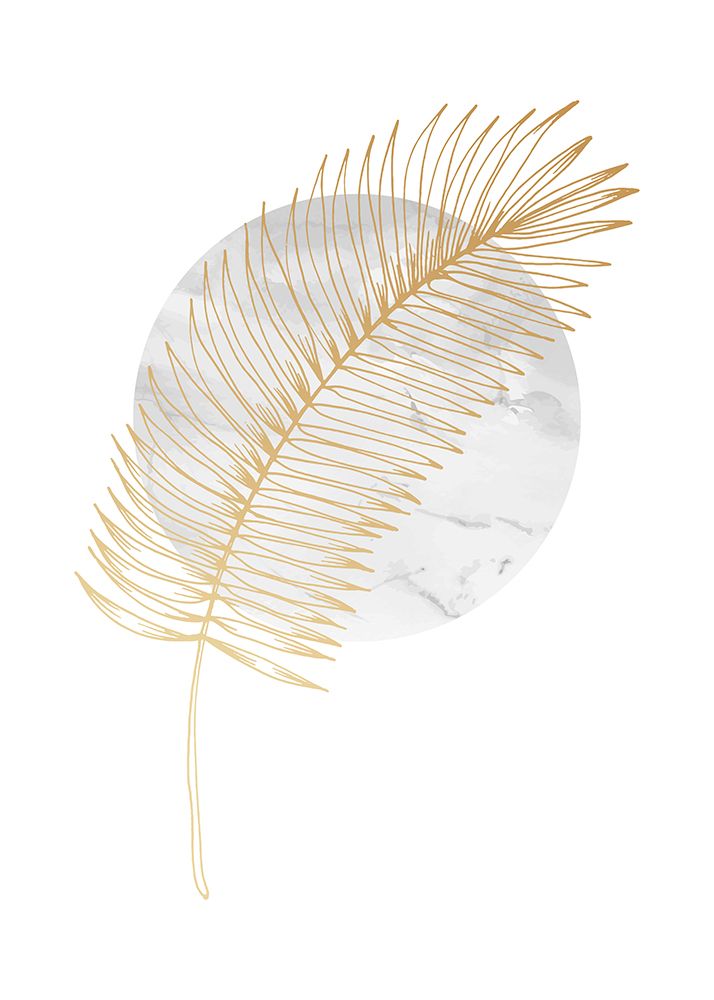 Palm leaves exotic plants art print by AcantStudio for $57.95 CAD