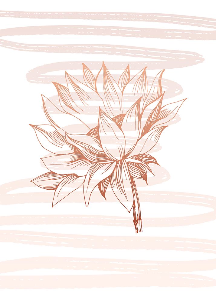 Sunflower minimal art art print by AcantStudio for $57.95 CAD