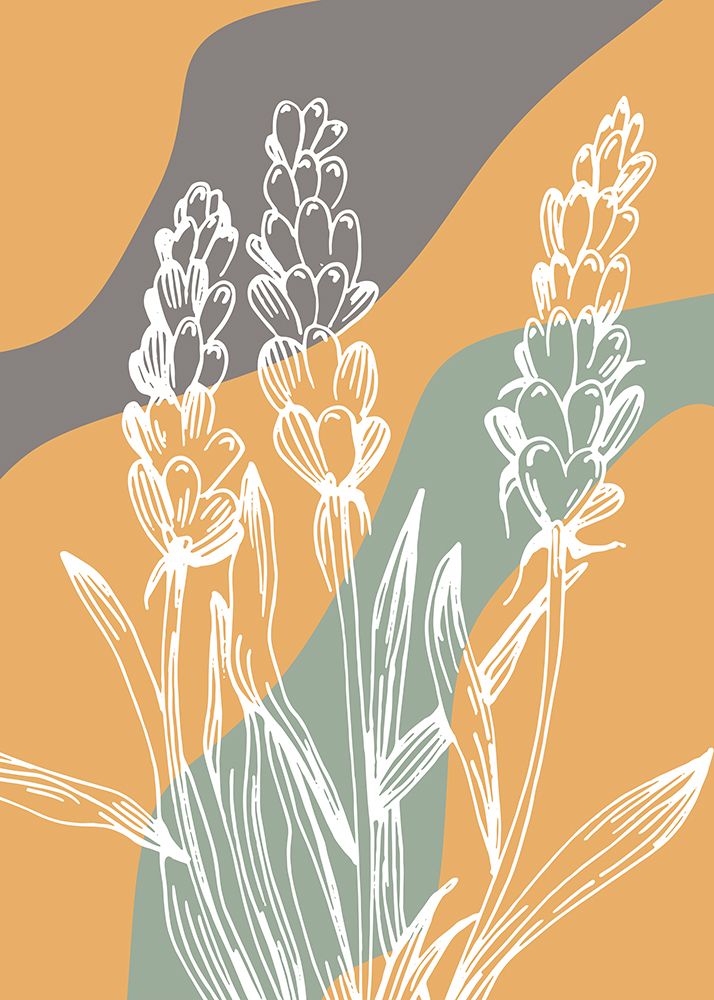 Lavender flowers art print by AcantStudio for $57.95 CAD