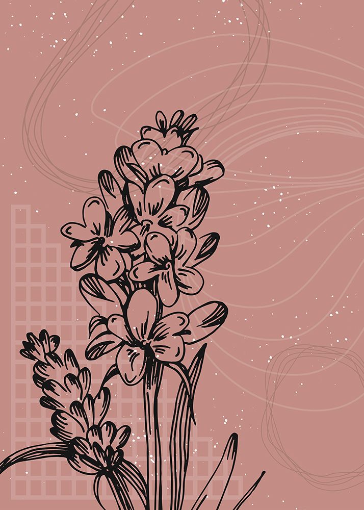 Lavender flowers art print by AcantStudio for $57.95 CAD