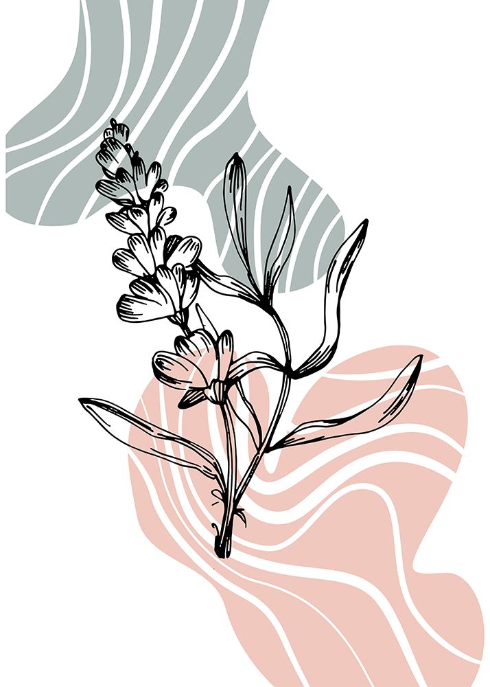 Lavender flowers art print by AcantStudio for $57.95 CAD