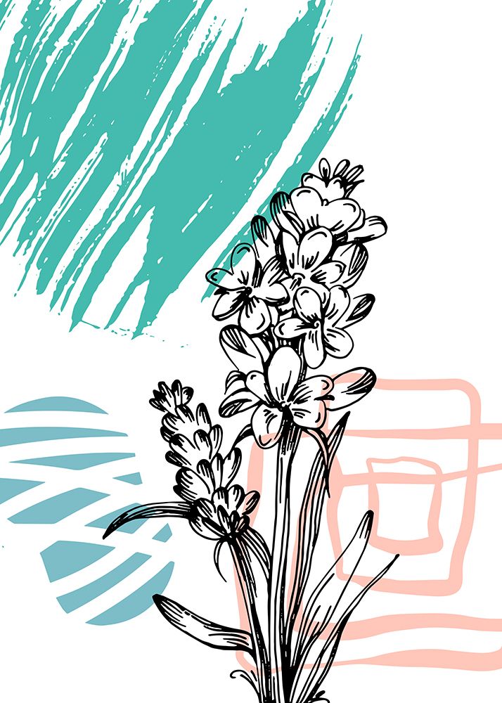 Lavender flowers art print by AcantStudio for $57.95 CAD
