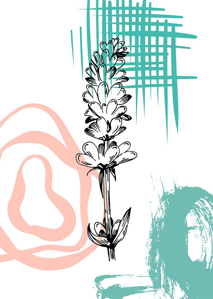 Lavender flowers art print by AcantStudio for $57.95 CAD