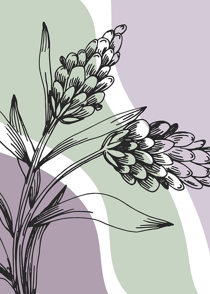 Lavender flowers art print by AcantStudio for $57.95 CAD