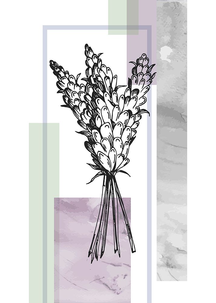 Lavender flowers art print by AcantStudio for $57.95 CAD
