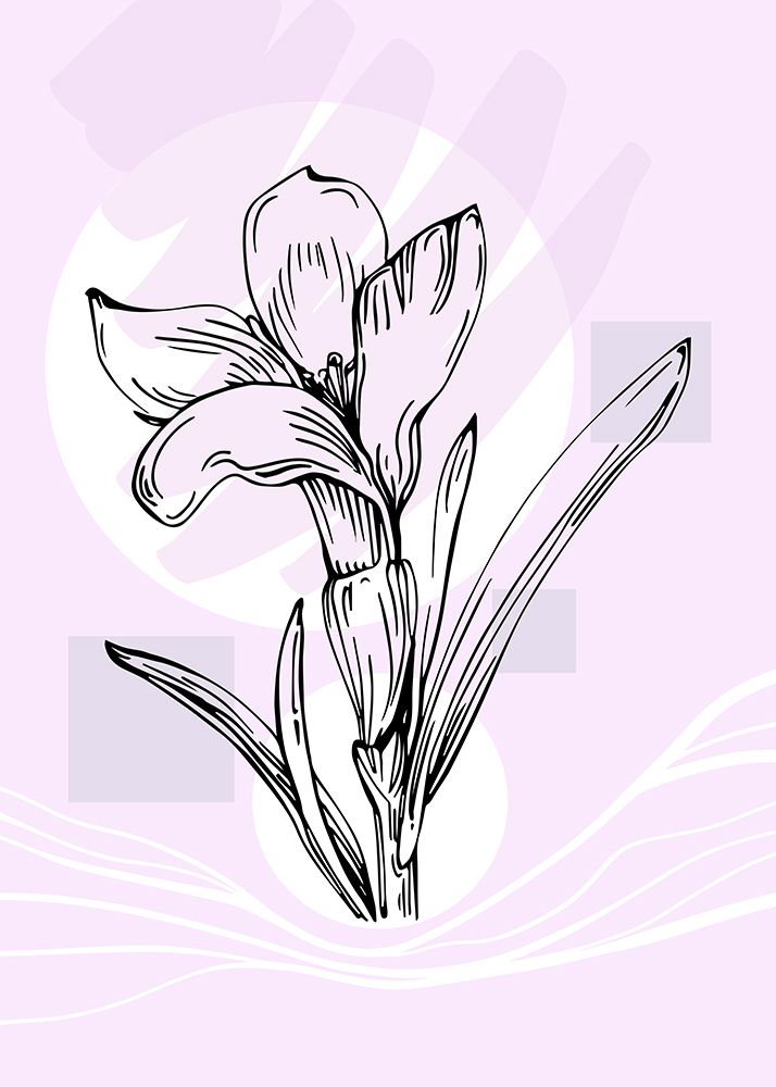Lavender flowers art print by AcantStudio for $57.95 CAD