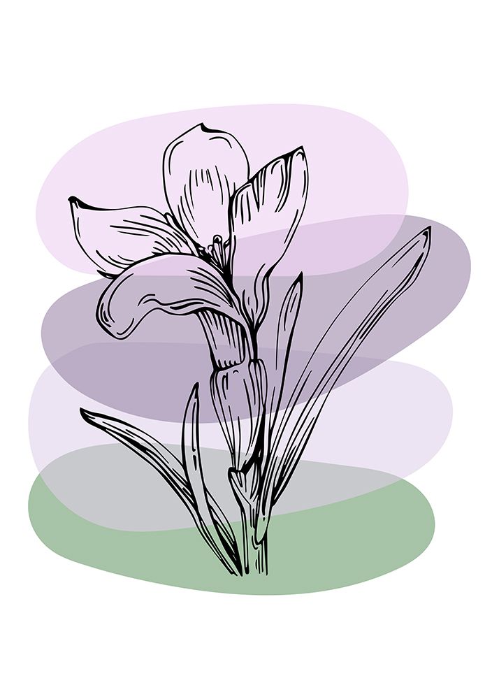Lavender flowers art print by AcantStudio for $57.95 CAD