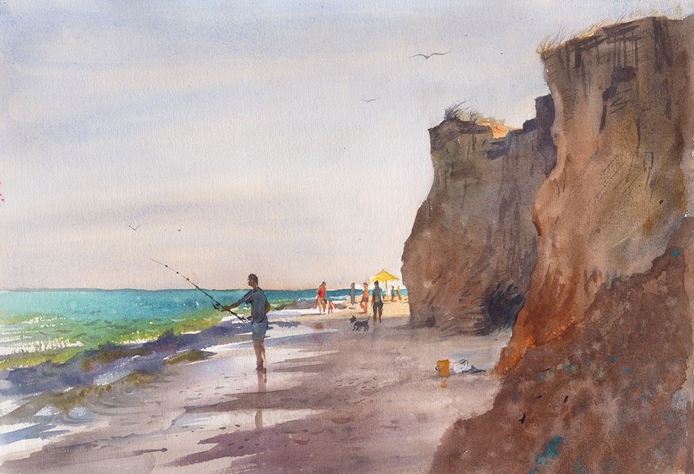 Seascape art print by Samira Yanushkova for $57.95 CAD