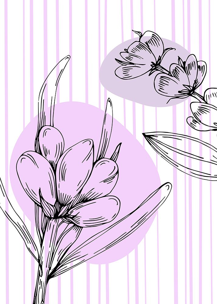 Lavender flowers art print by AcantStudio for $57.95 CAD