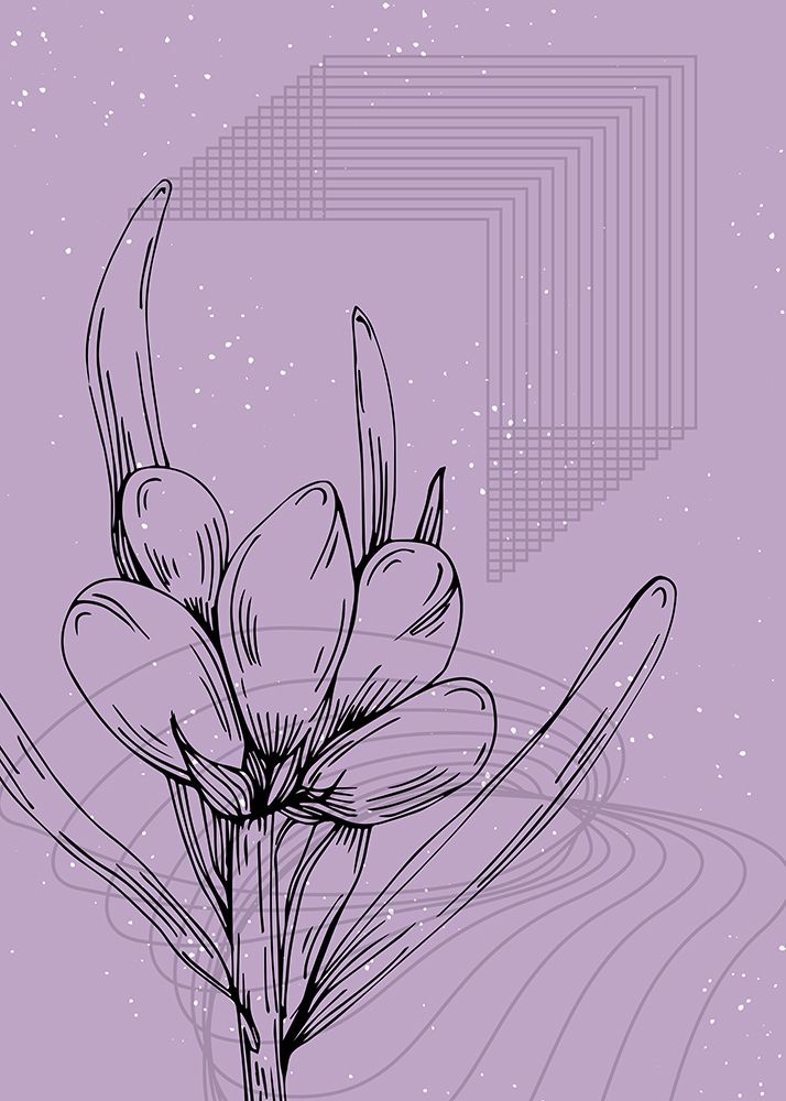 Lavender flowers art print by AcantStudio for $57.95 CAD
