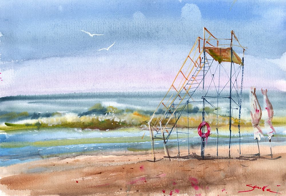 Ocean Rescue art print by Samira Yanushkova for $57.95 CAD