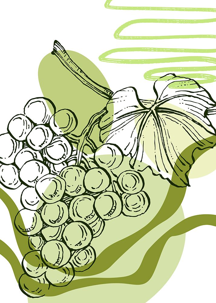 Grape art print by AcantStudio for $57.95 CAD