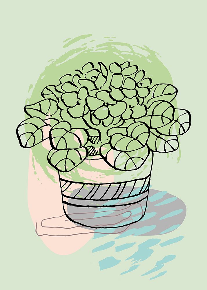 Flowers Indoor plants art print by AcantStudio for $57.95 CAD