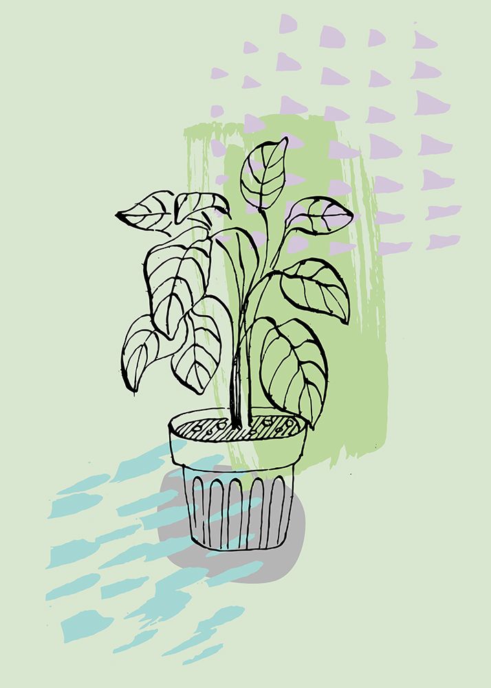 Flowers Indoor plants art print by AcantStudio for $57.95 CAD