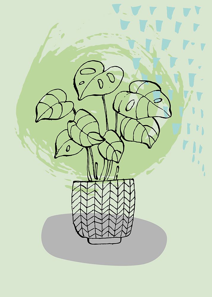Flowers Indoor plants art print by AcantStudio for $57.95 CAD