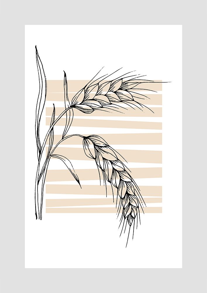 Wheat art print by AcantStudio for $57.95 CAD
