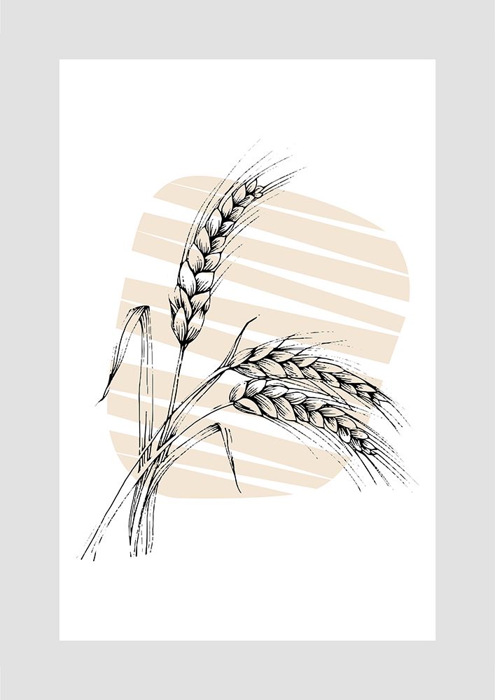 Wheat art print by AcantStudio for $57.95 CAD