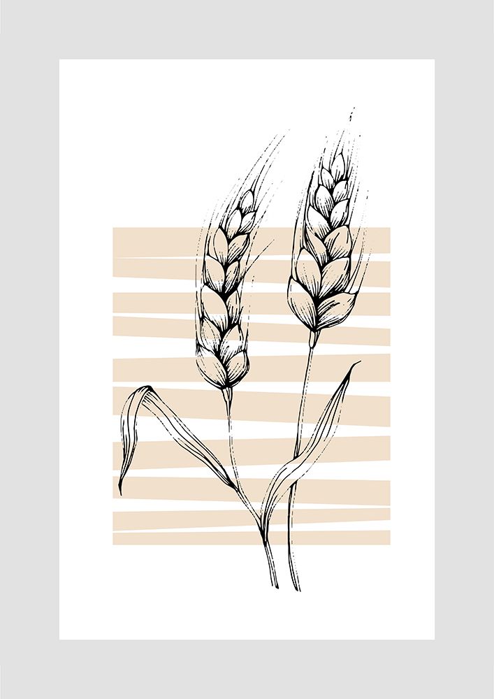 Wheat art print by AcantStudio for $57.95 CAD