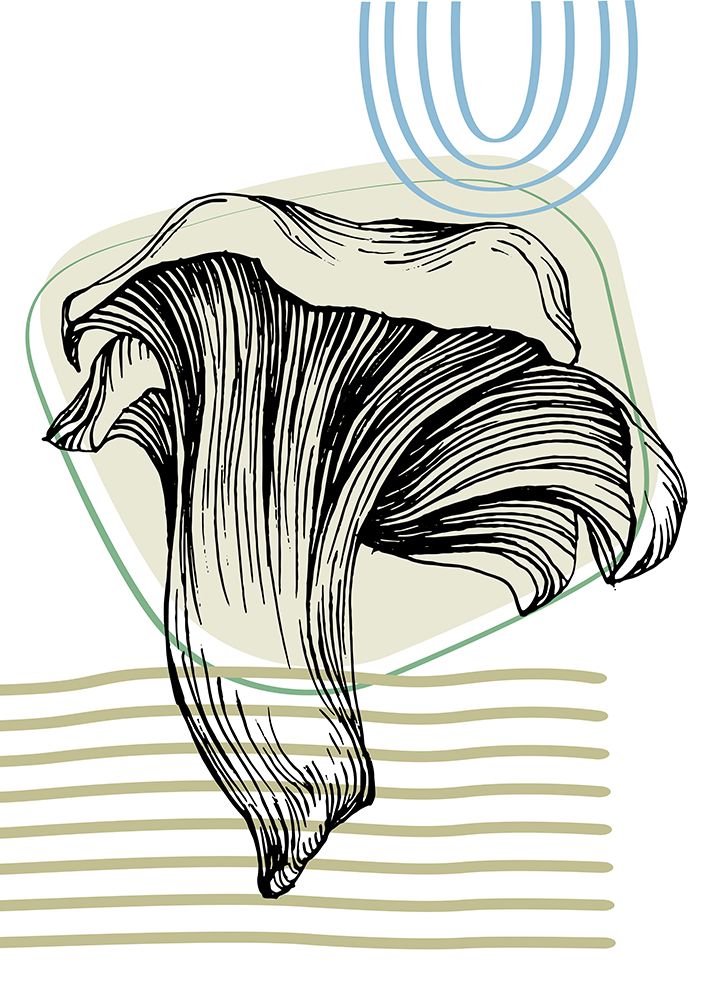 Mushrooms art print by AcantStudio for $57.95 CAD