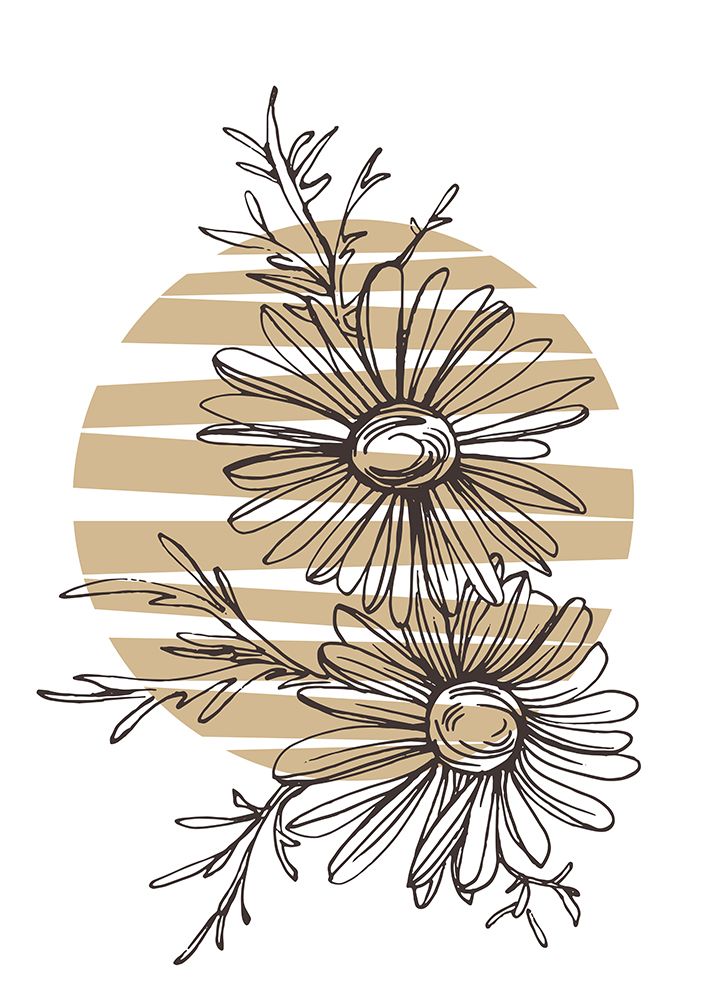 Wild daisy chamomile art print by AcantStudio for $57.95 CAD