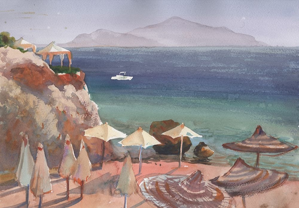 Red sea art print by Samira Yanushkova for $57.95 CAD
