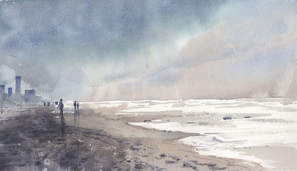 Seascape art print by Samira Yanushkova for $57.95 CAD