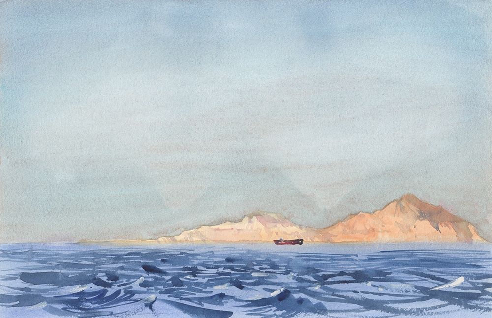 Seascape art print by Samira Yanushkova for $57.95 CAD