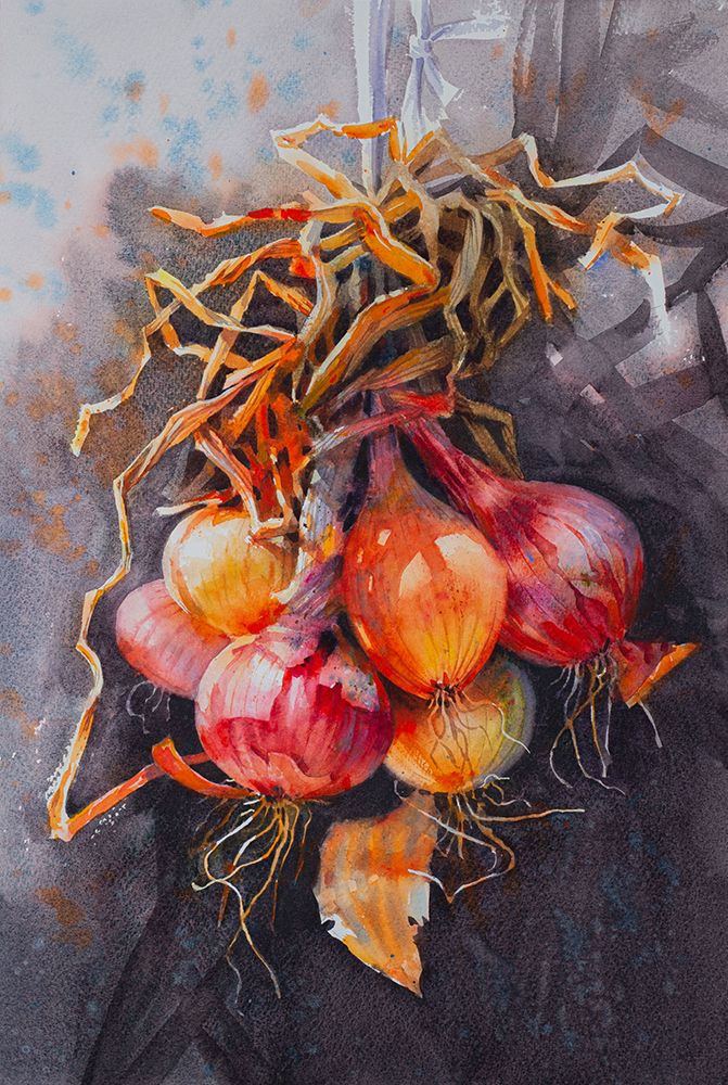 Still Life Onion art print by Samira Yanushkova for $57.95 CAD