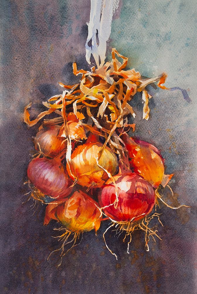 Still Life Onion art print by Samira Yanushkova for $57.95 CAD