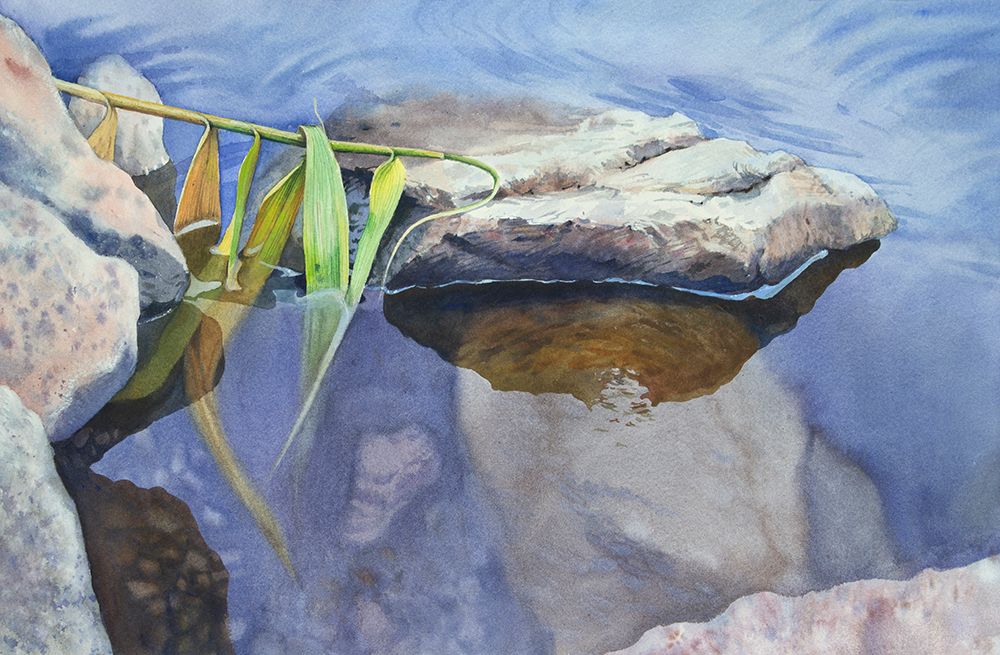Stone In Water art print by Samira Yanushkova for $57.95 CAD
