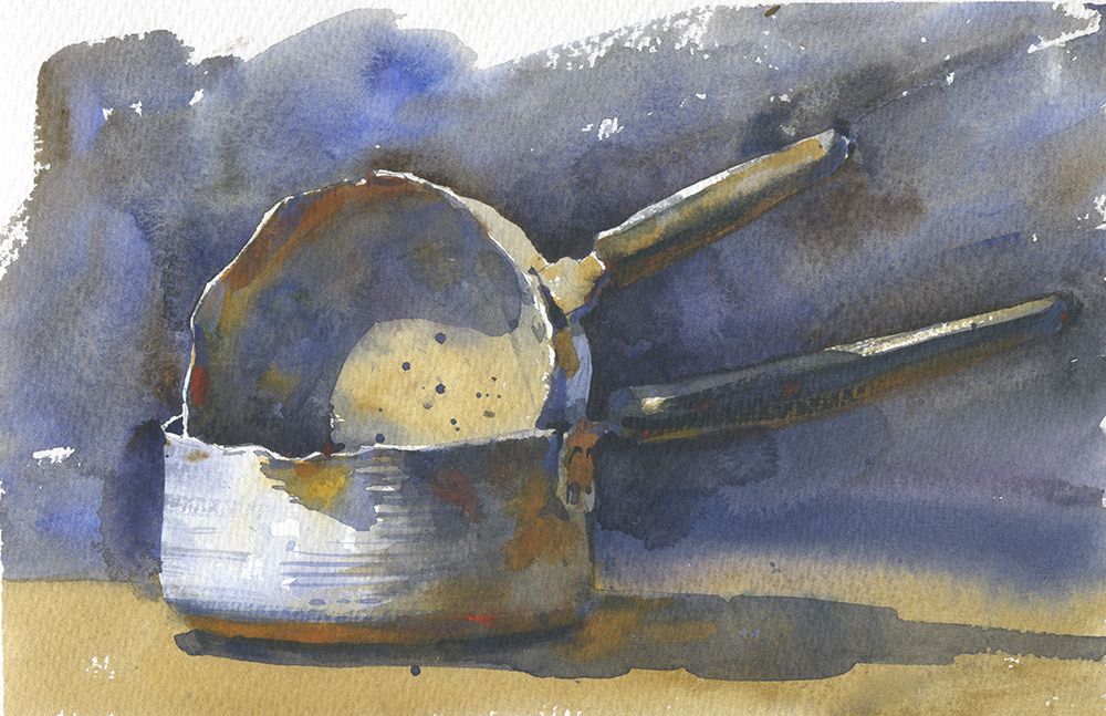 Old Dishes art print by Samira Yanushkova for $57.95 CAD