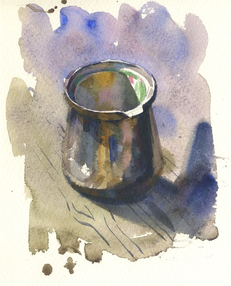 Coffee art print by Samira Yanushkova for $57.95 CAD