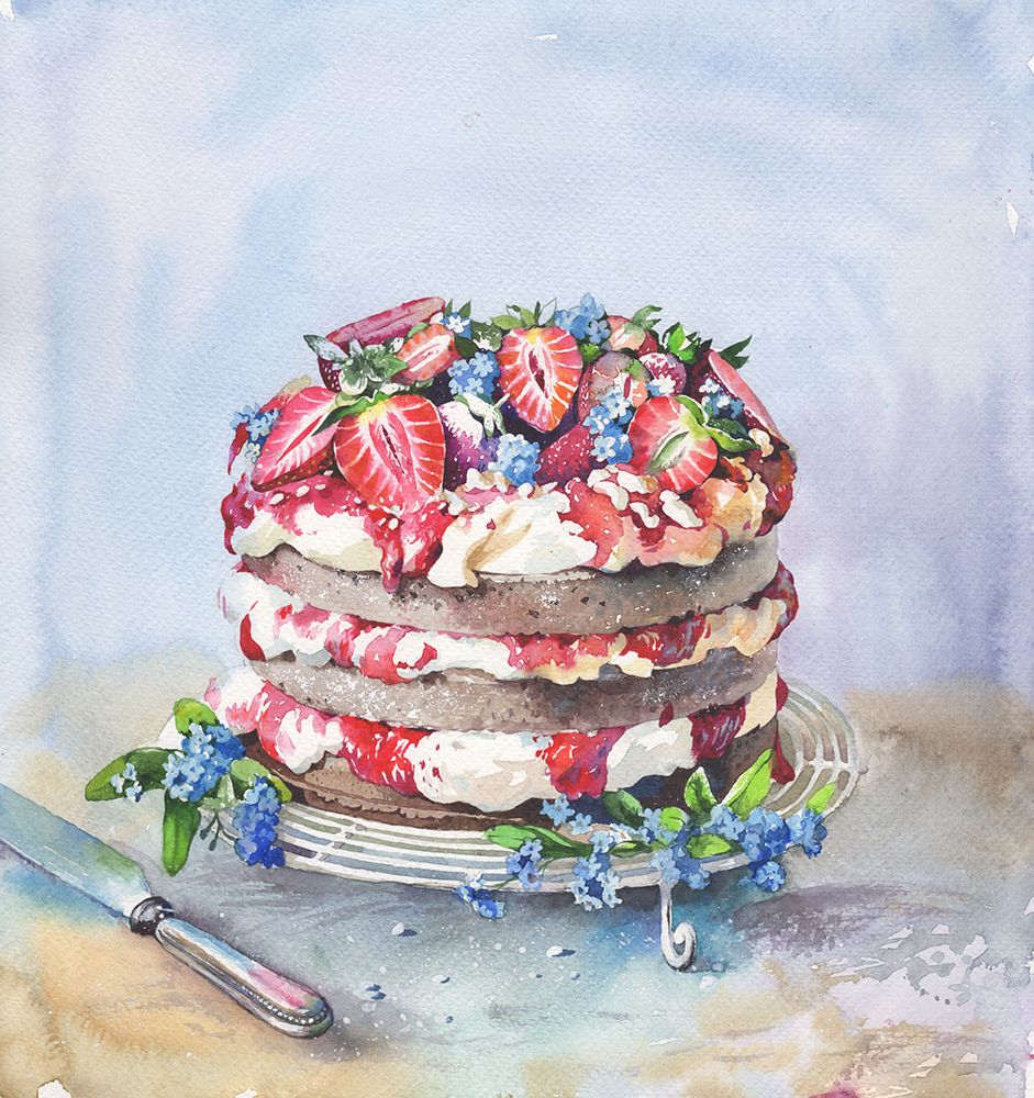 Cake art print by Samira Yanushkova for $57.95 CAD