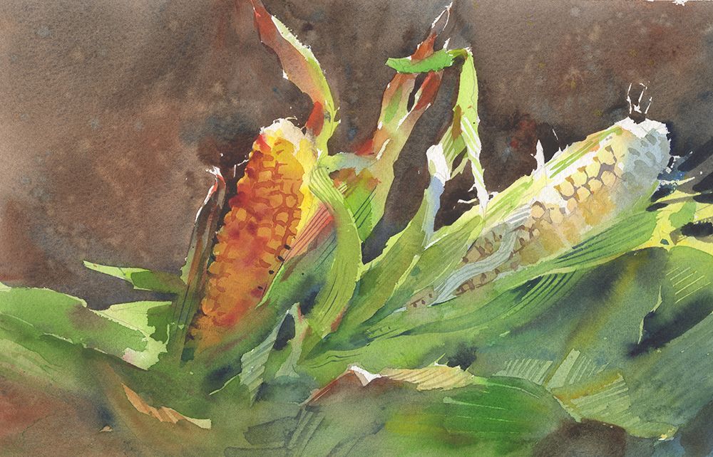 Corn art print by Samira Yanushkova for $57.95 CAD